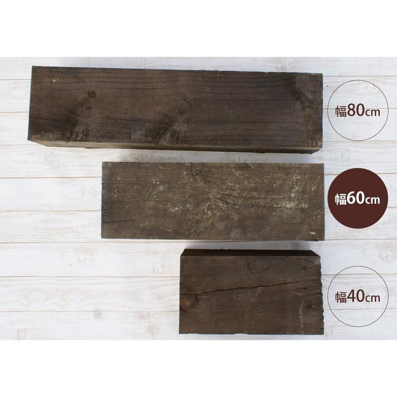 ガーデニング用枕木（新品） 幅60cm 防腐処理済み | アトリエ ジャルダン