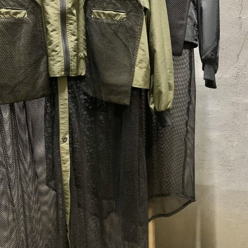 メッシュ切替 ロング ブルゾン | LOOSEHOUSE ONLINE STORE メッシュ切替 ロング ブルゾン | LOOSEHOUSE ONLINE STORE