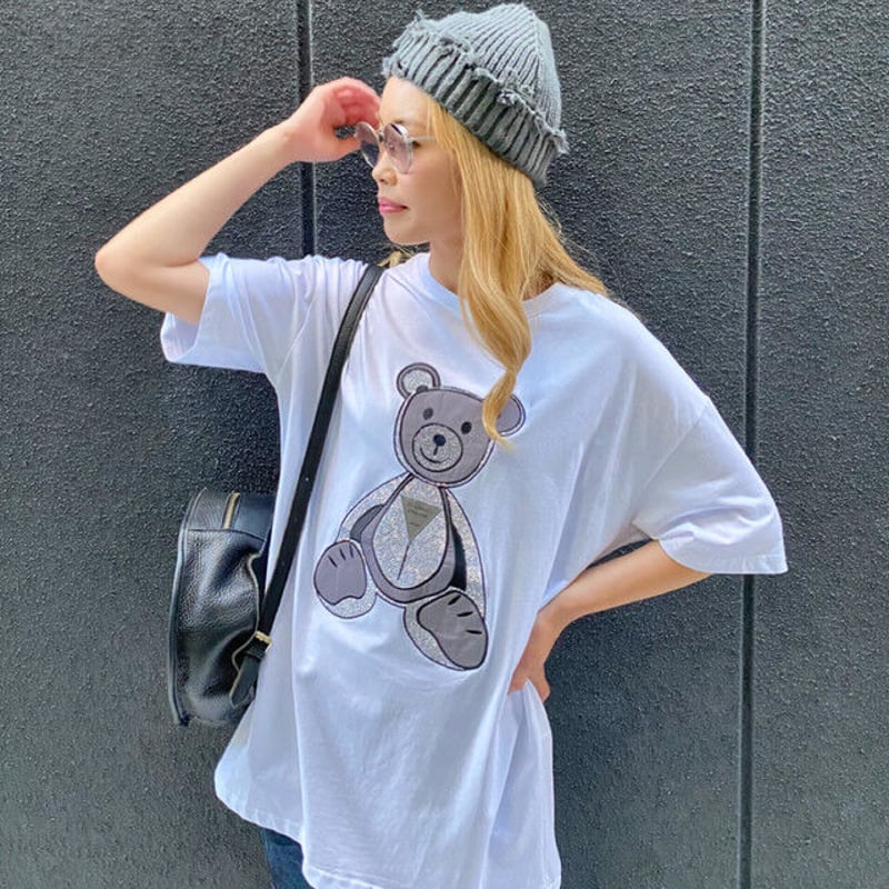 CARAMEL Tシャツ ライトダンボールジャカード襟ダブルフェイスTシャツ,ikka