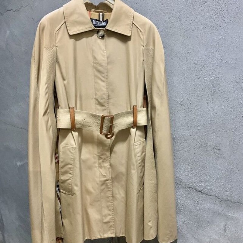 トレンチデザイン ケープ コート | LOOSEHOUSE ONLINE STORE