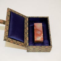 最高級篆刻印材 『広東緑石印材』6分2顆組 s16-10-0010 | 創業寛文12年