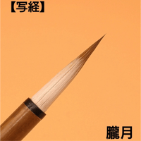写経 実用書に『朧月』(おぼろづき)
