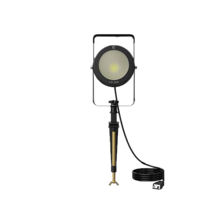 クランプ式ＬＥＤ　ＬＤ－Ｊ６Ｄ　スポット　昼白色 株式会社グッドグッズ【取寄せ商品】