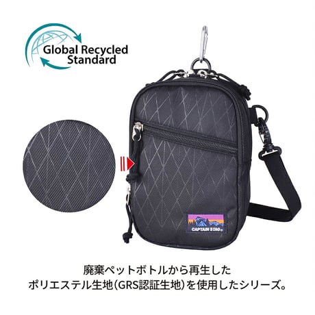 ＣＡＰＴＡＩＮ　ＳＴＡＧ　ショルダーバッグ　１３２７　ブラック 1327●ＣＡＰＴＡＩＮ　ＳＴＡＧ　ショルダーバッグ　１３２７　ブラック【取寄せ商品】