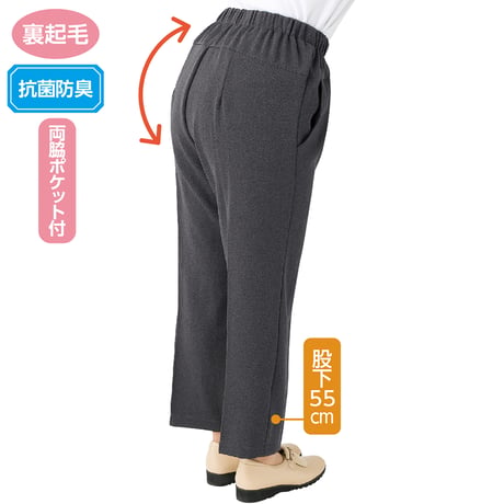 裏起毛スタイルケアパンツ　抗菌防臭　肉厚あったか素材　秋冬　婦人用　ＢＲ　 DAP【取寄せ商品】