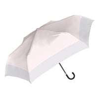 UVペールバイカラー折　晴雨兼用折りたたみ傘　パウダーピンク 925-059●UVペールバイカラー折　晴雨兼用折りたたみ傘　パウダーピンク●中谷【取寄せ商品】