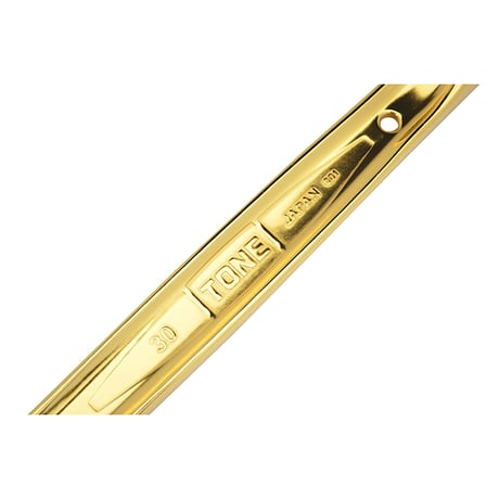 ＴＯＮＥ　シノ付めがねレンチ　金総磨き　ＳＭＮ－３０Ｍ（３０） SMN-30M(30)●ＴＯＮＥ　シノ付めがねレンチ　金総磨き　ＳＭＮ－３０Ｍ（３０）●金井産業【取寄せ商品】