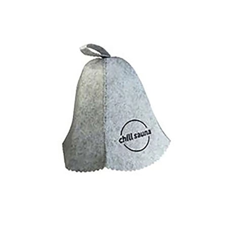 サウナハット サウナ帽子 サウナグッズ 吸水速乾 男女兼用 フリーサイズ グレー HANA-940GR●HANA【取寄せ商品】