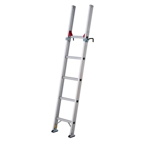 トラック昇降はしご（ラクノリタイプ）　ＬＴＭ－１５ 長谷川工業【取寄せ商品】