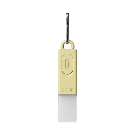 Ｌｉｇｈｔｓｔｉｃｋ　充電式防水ＬＥＤランプ　ＵＳＢ－Ｃ＆Ｐａｐｅｒ　ｐａｃｋａｇｉｎｇ（ＦＳＣ）　Ｄｕｓｔｙ　Ｙｅｌｌｏｗ 586●BOOKMAN【取寄せ商品】