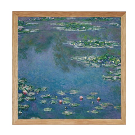 インテリアアート防災トイレ　ｓｏｎａｅ　備絵　クロード・モネ　Ｗａｔｅｒ　Ｌｉｌｉｅｓ 6300062907●グリーンクロス【取寄せ商品】