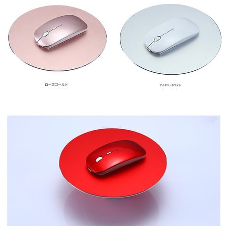 ｱﾙﾐﾆｳﾑﾏｳｽﾊﾟｯﾄﾞ丸形 アルミマウスパッド マウスパッド アルミ 丸型 コンパクト 防水 滑らか デスクスタイリッシュ 高級感 滑り止め シンプル デザイン おしゃれ デスクワーク 快適