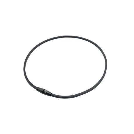 アングル e.モデル 02ネックレス マットブラック　Ｌサイズ AE02NBL●アングル e.モデル 02ネックレス マットブラック　Ｌサイズ●アングル【取寄せ商品】
