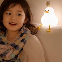 【購入特典付き！】ｱﾋﾙ Night Light flower アヒル ナイトライト 間接照明 おしゃれ インテリアライト ナイトランプ 可愛い 照明器具 子供部屋 寝室 リビング 花