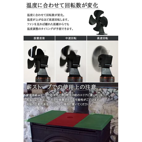 FUTURE FOX FOX-FAN ストーブファン 薪ストーブファン 6300073366●FUTURE FOX