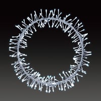 LEDプレンティリース イルミネーション 飾り 450Φ ホワイト ALS-PWR-W●LEDプレンティリース イルミネーション 飾り 450Φ ホワイト●アミューズ【取寄せ商品】