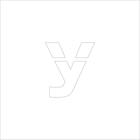 吹付けプレート　ステンシル　アルファベット小文字ｙ　マグネット ●吹付けプレート　ステンシル　アルファベット小文字ｙ　マグネット●グリーンクロス【取寄せ商品】