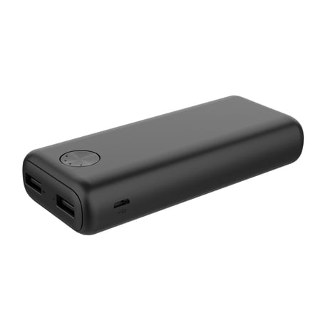 スマートミニ　１００００ｍＡｈ　モバイルバッテリー　ホワイト HD-NIC10000GFWH●エコワン【取寄せ商品】