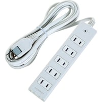 オレンジブック トラスコ中山 ＴＲＵＳＣＯ　電源タップ　２Ｐ６個口　１０Ｍ　マグネット付 TOT2-610
