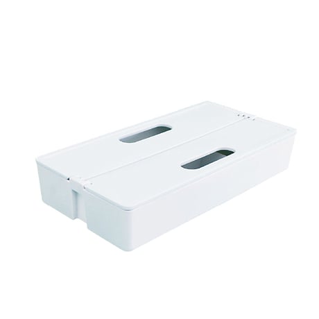 かるコン　収納ケース　ホワイト　M KCM-WH●かるコン　収納ケース　ホワイト　M●日東 KCM-WH●かるコン　収納ケース　ホワイト　M●日東【取寄せ商品】