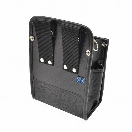 内側ポケット付レザー腰袋　ＢⅡ　黒 BⅡ 黒●金井産業【取寄せ商品】