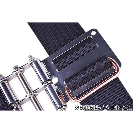 腰道具用アタッチメント　長方形　GK－０８－３　ブロンズ GK-08-3 ﾌﾞﾛﾝｽﾞ●金井産業【取寄せ商品】