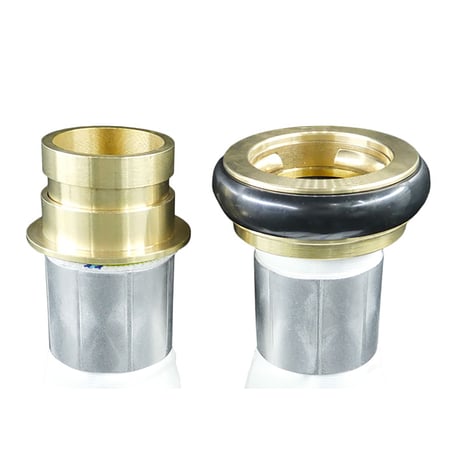 ライトブルーホース（散水用ホース）１．３ＭＰａ　６５Ａ×１５ｍ　黄銅製町野式金具 206214●ライトブルーホース（散水用ホース）１．３ＭＰａ　６５Ａ×１５ｍ　黄銅製町野式金具【取寄せ商品】