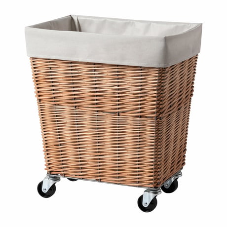 ＷＩＬＬＯＷ　ＬＡＵＮＤＲＹ　ＢＡＳＫＥＴ　Ｗｉｔｈ　ＣＡＳＴＥＲ　３４Ｌ　ＬＧＹ BRID