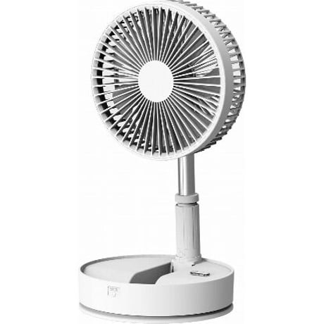 折り畳み式扇風機　Folding Storage Fan(P11) 扇風機 折り畳み リビング 首振り 卓上 充電式 持ち運び アウトドア