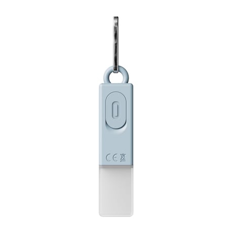 Ｌｉｇｈｔｓｔｉｃｋ　充電式防水ＬＥＤランプ　ＵＳＢ－Ｃ＆Ｐａｐｅｒ　ｐａｃｋａｇｉｎｇ（ＦＳＣ）　Ｌｉｇｈｔ　Ｂｌｕｅ 585●BOOKMAN【取寄せ商品】