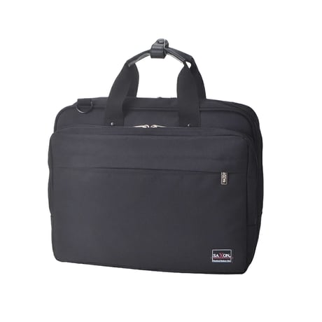 ＳＡＸＯＮ　横型３ｗａｙショルダーバッグ　５２０６　ブラック 5206●ＳＡＸＯＮ　横型３ｗａｙショルダーバッグ　５２０６　ブラック●スワン 5206【取寄せ商品】