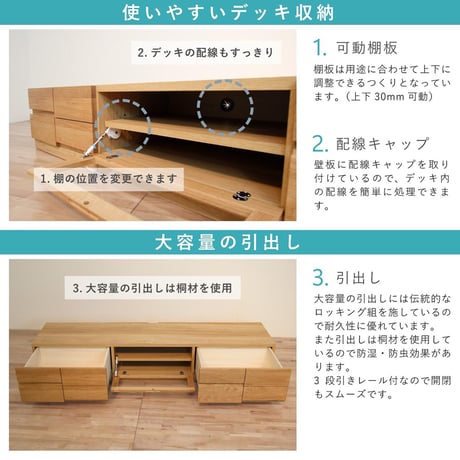 ブロック 幅150 テレビボード 家具 ウォールナット 6300074281●丸田木工【取寄せ商品】