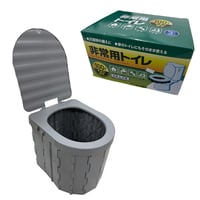 アップドラフト 非常用トイレ 凝固剤5g×100回分 折畳トイレセット 19090174●アップドラフト 非常用トイレ 凝固剤5g×100回分 折畳トイレセット●坂謙