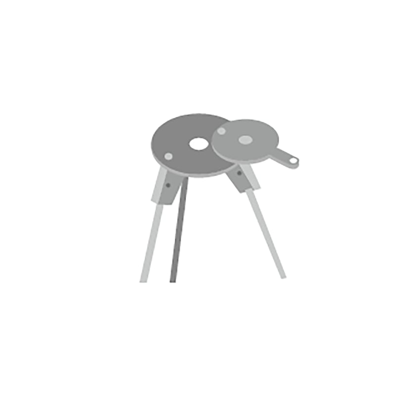 その他 7300 ピンポールスタンド ポール立て 全長31cm 小 SAｽﾀﾝﾄﾞ小(215715