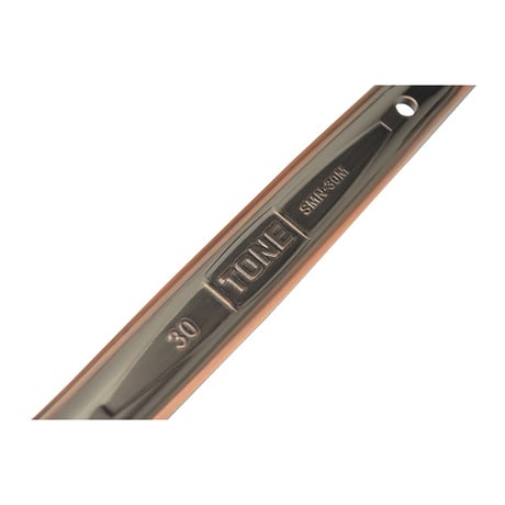 ＴＯＮＥ　シノ付めがねレンチ　銅総磨き　ＳＭＮ－３０Ｍ（３０） SMN-30M(30)●ＴＯＮＥ　シノ付めがねレンチ　銅総磨き　ＳＭＮ－３０Ｍ（３０）●金井産業【取寄せ商品】