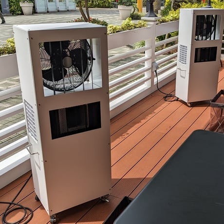 屋外用冷風機ドライクール2 COOL-Y-101W●株式会社コンフォー【取寄せ商品】