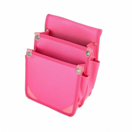 内側ポケット付ナイロン腰袋　ＡⅡ　桃 AⅡ 桃●金井産業【取寄せ商品】