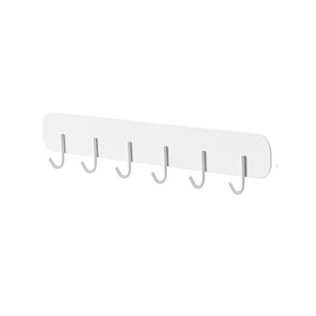 キッチンツールフック　マグネット　バスルームラック　６連　耐荷重１ｋｇ　壁面収納 マグネットキッチンツールフック●マグネットキッチンラック●壁面収納●キッチン収納●壁面収納キッチン【取寄せ商品】