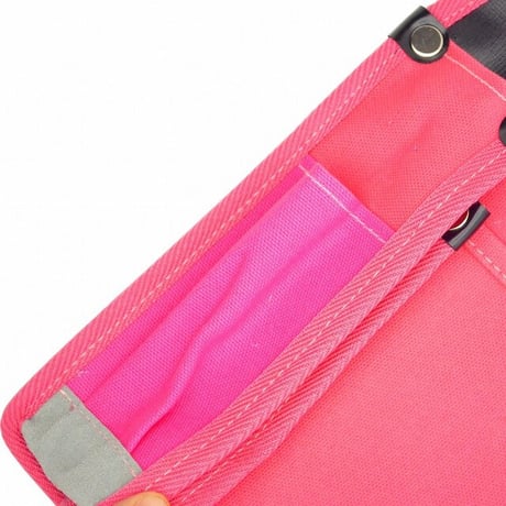 腰袋　内側ポケット付帆布　ＹＫ－１４　桃 YK-14 桃●金井産業【取寄せ商品】