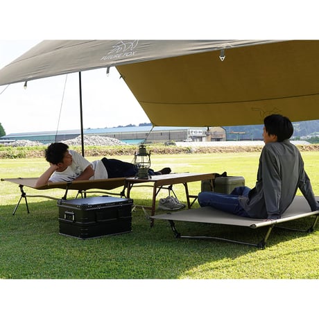 FUTURE FOX ワイドコット 2WAY コット 幅90cm×長さ190cm オリーブ 6300073362●FUTURE FOX