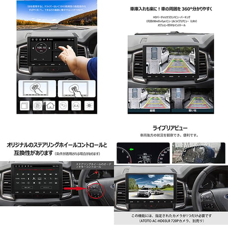 ＡＴＯＴＯ　Ｓ８Ｕ２１１８ＰＲ　１０インチ　カーナビ　２ｄｉｎ　後付け　カーオーディオ ATOTO●S8●A6●F7●ナビ●カーナビ●ナビゲーション●カーナビゲーション【取寄せ商品】