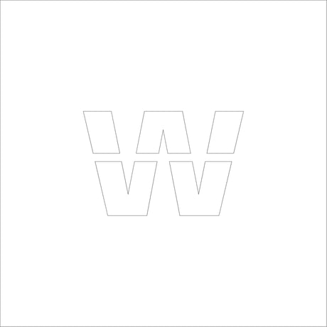 吹付けプレート　ステンシル　アルファベット小文字ｗ　マグネット●吹付けプレート　ステンシル　アルファベット小文字ｗ　マグネット●グリーンクロス【取寄せ商品】