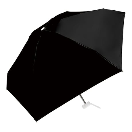 UVコンパクト折　晴雨兼用折りたたみ傘　ブラック 945-003●UVコンパクト折　晴雨兼用折りたたみ傘　ブラック●中谷【取寄せ商品】