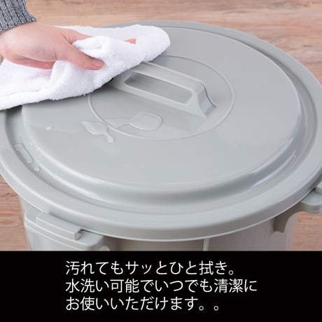 ペール４５Ｌ　ホワイト　ＬＦＳ－７６５ＷＨ 東谷株式会社