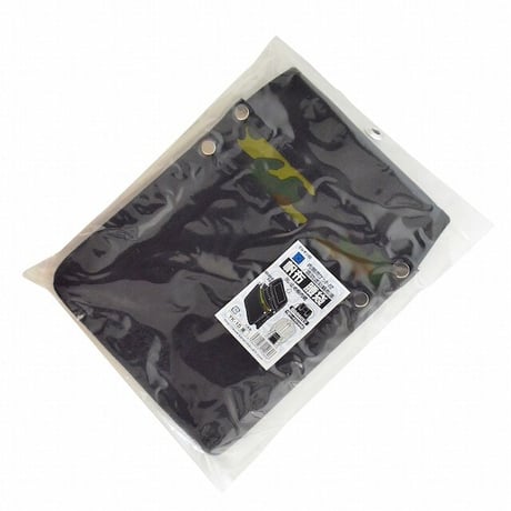 腰袋　内側ポケット付帆布／国防迷彩柄 YK-15 黒●金井産業【取寄せ商品】