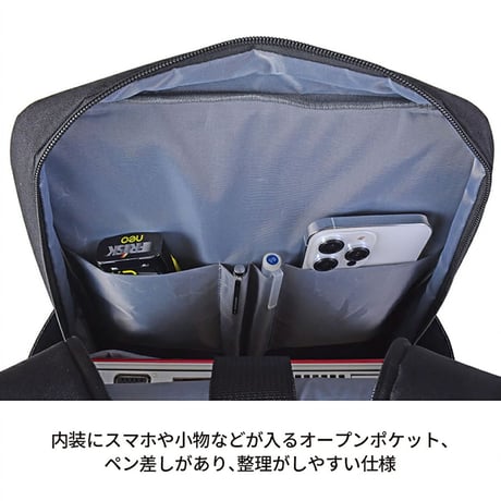 ＣＡＰＴＡＩＮ　ＳＴＡＧ　軽量ＰＣリュック　ビジネスバッグ　Ｓ　ブラック　１３３９ ●スワン【取寄せ商品】