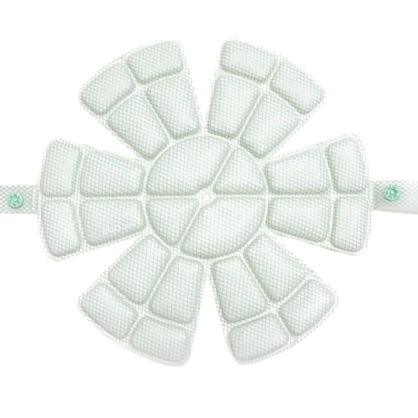 ＳＵＯ　２５６　ＩＣＥ　ＭＥＴ　ヘルメット用アイス　Ｌサイズ　ライトグレー 6300066080●SUO【取寄せ商品】