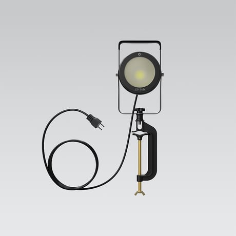 クランプ式ＬＥＤ　ＬＤ－Ｊ６Ｄ　スポット　昼白色 株式会社グッドグッズ【取寄せ商品】