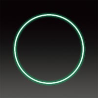 LEDフレキシ リング イルミネーション 飾り グリーン(特大) AFLN-2R-GXL●LEDフレキシ リング イルミネーション 飾り グリーン(特大)●アミューズ【取寄せ商品】