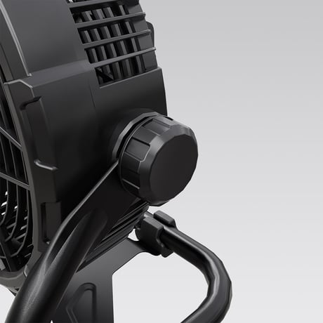 マキタバッテリー対応　ポータブル扇風機ＬＥＤライト付き　マッチングファンＶ１８ YC-B12F●グッドグッズ【取寄せ商品】